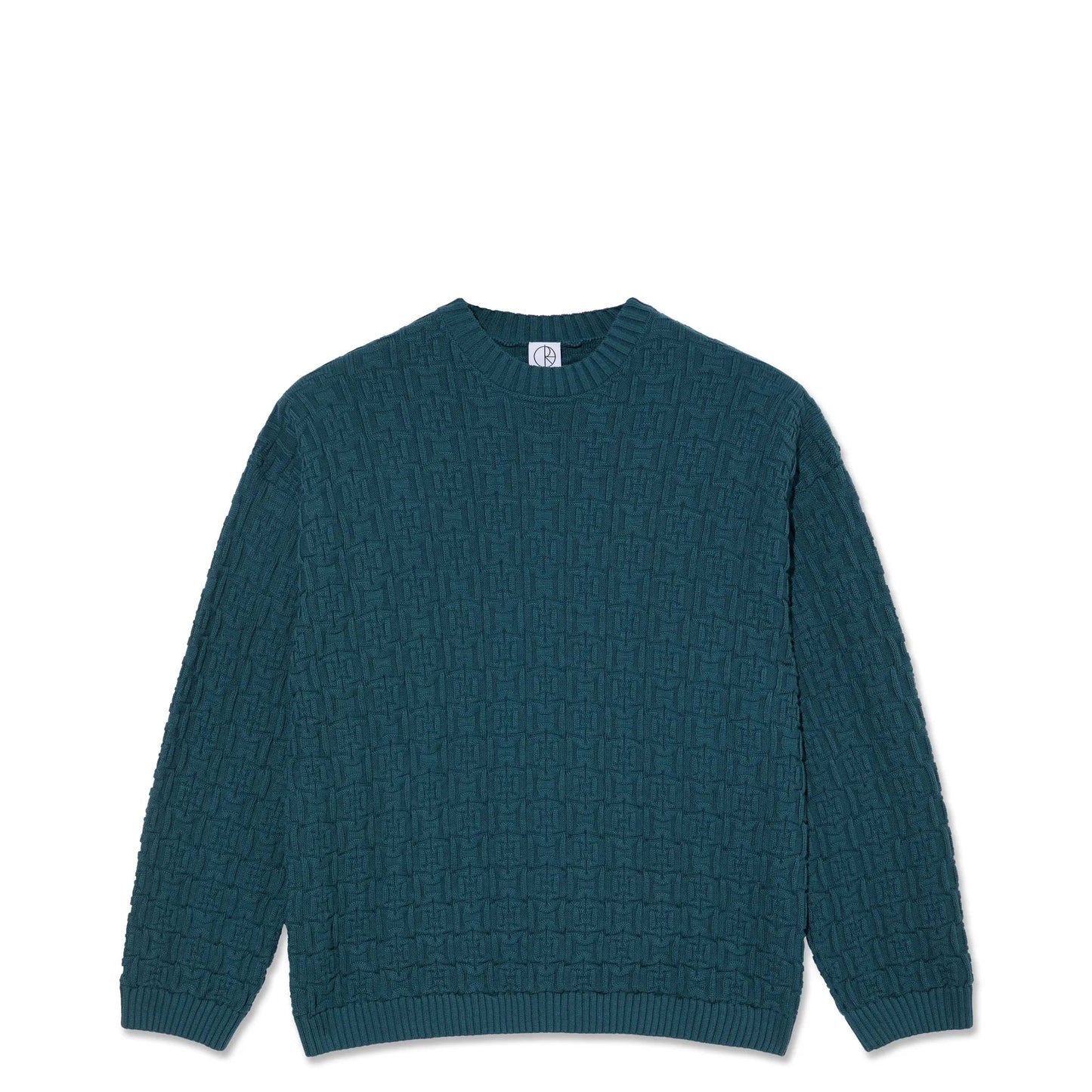 Polar Alex Sweater, petrol blue - Tiki Room Skateboards - 1