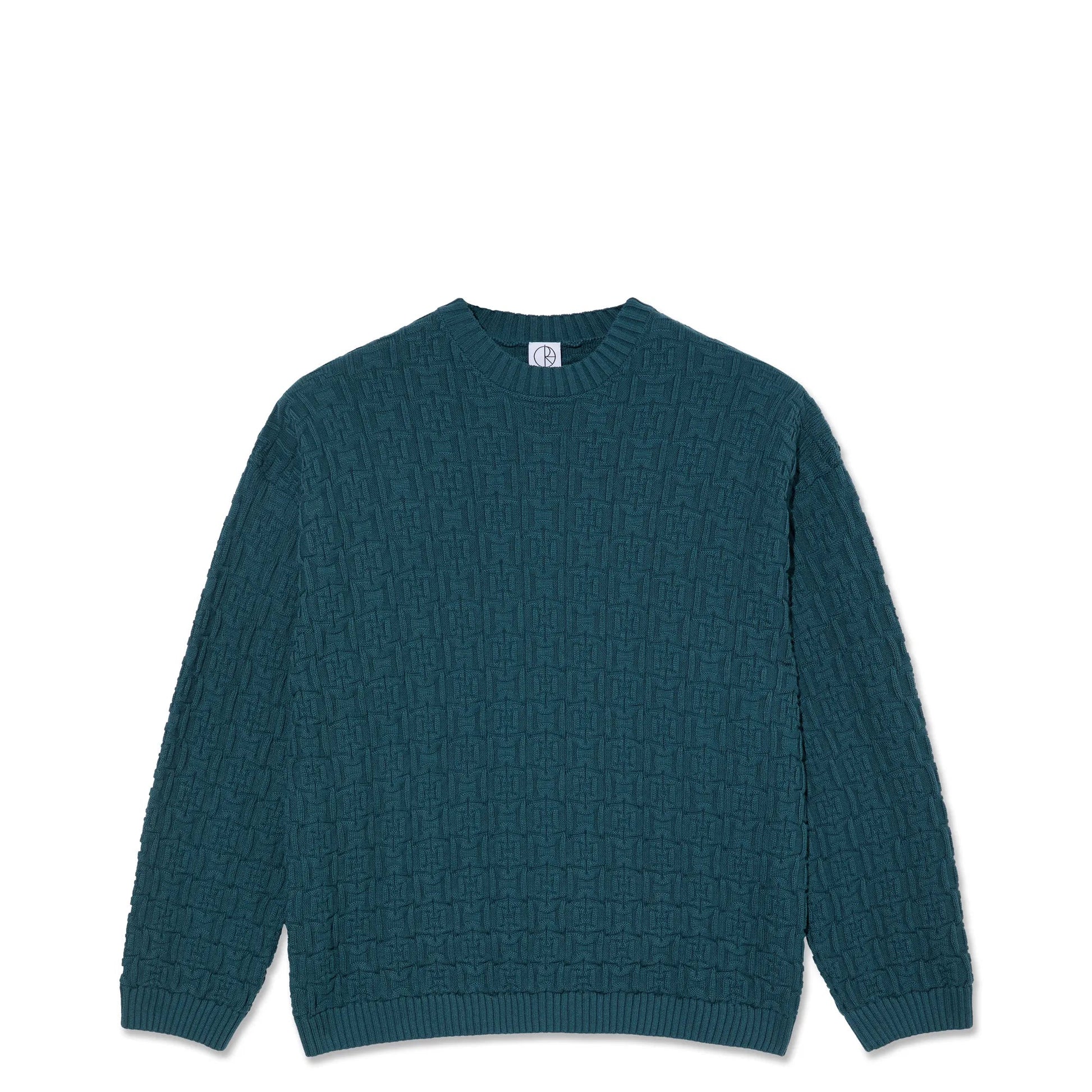Polar Alex Sweater, petrol blue - Tiki Room Skateboards - 1