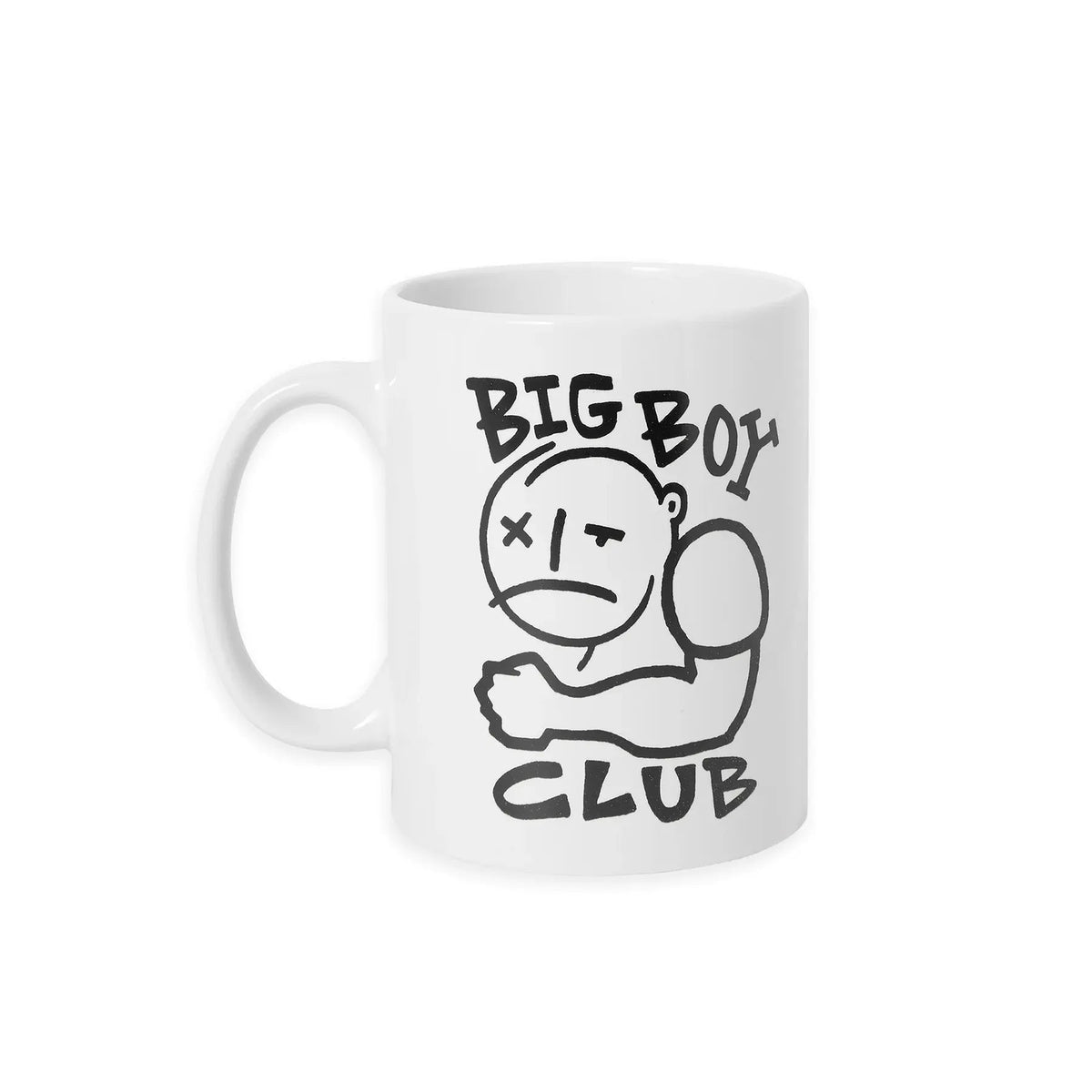 Polar Big Boy Club Mug, white - Tiki Room Skateboards - 1