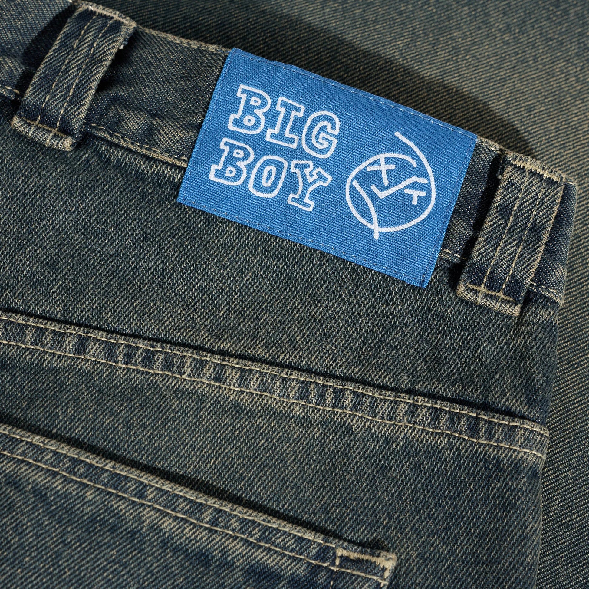 Polar Big Boy Pants, dirty blue - Tiki Room Skateboards - 3