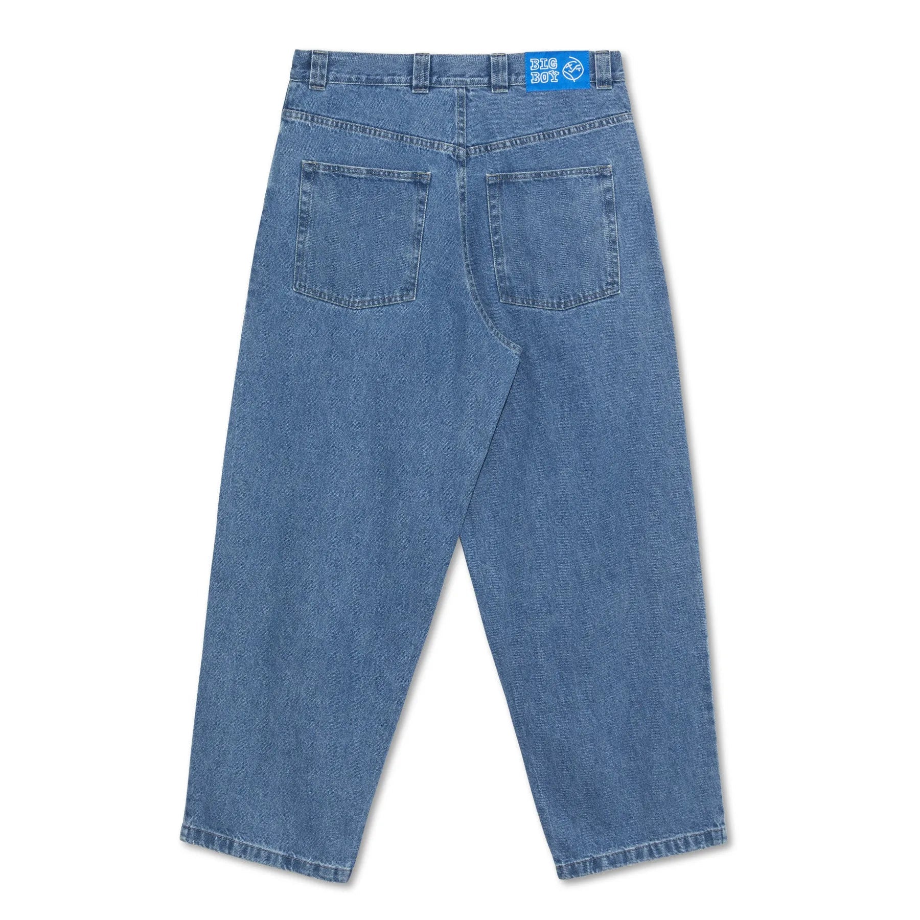 Polar Big Boy Pants, mid blue - Tiki Room Skateboards - 2