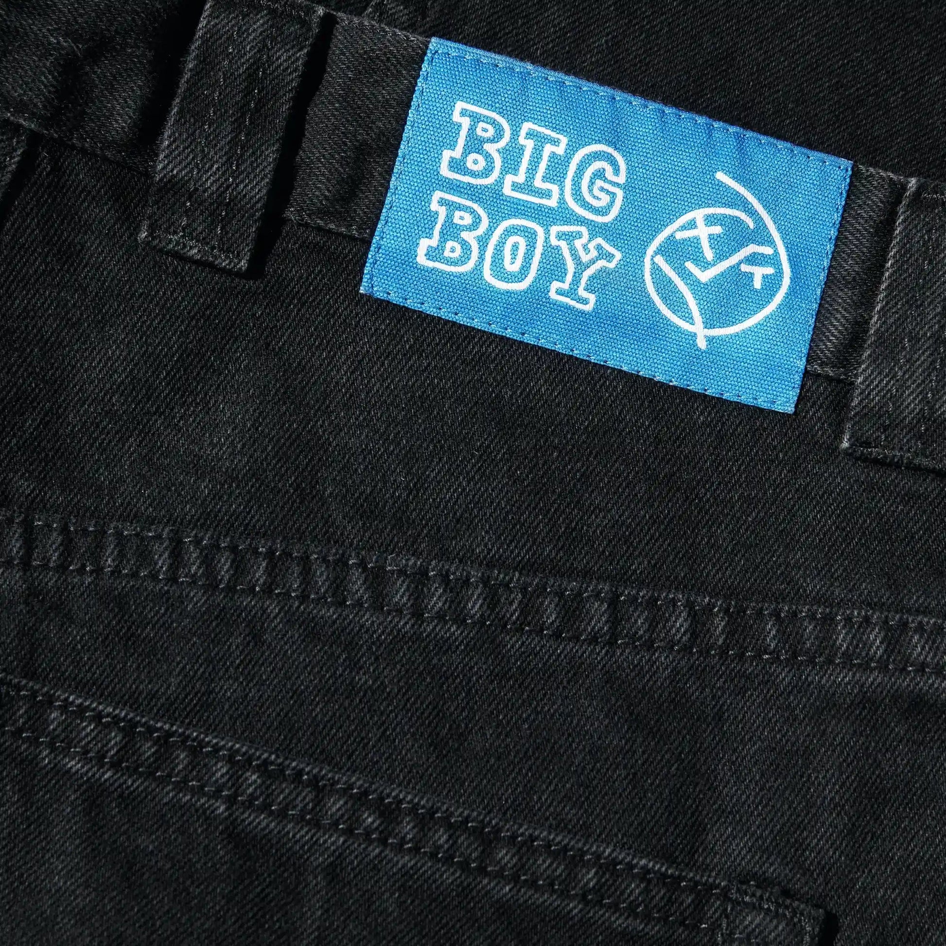 Polar Big Boy Pants, pitch black - Tiki Room Skateboards - 3