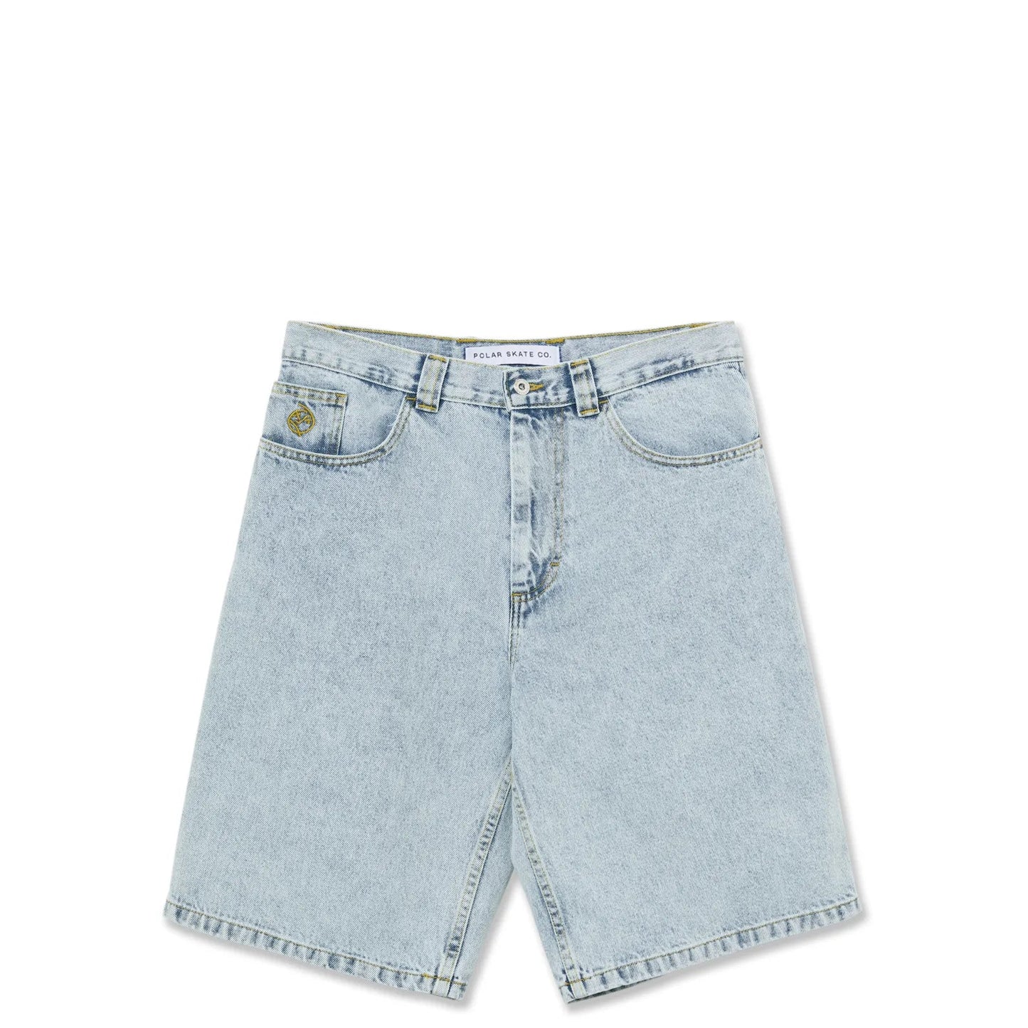 Polar Big Boy Shorts, light blue - Tiki Room Skateboards - 1