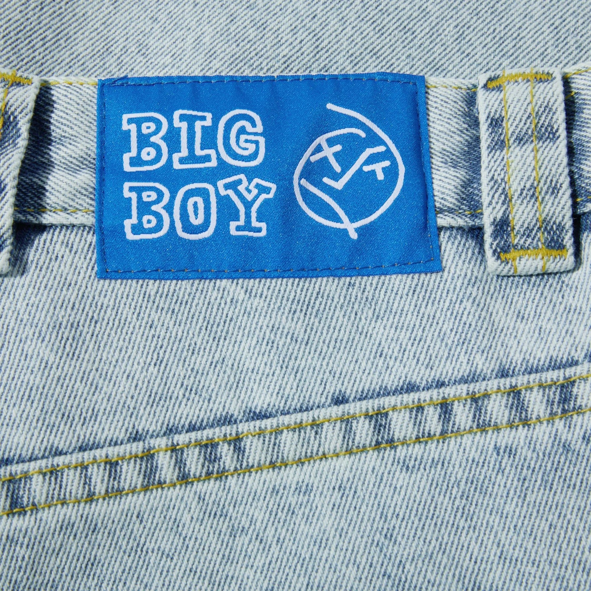Polar Big Boy Shorts, light blue - Tiki Room Skateboards - 5