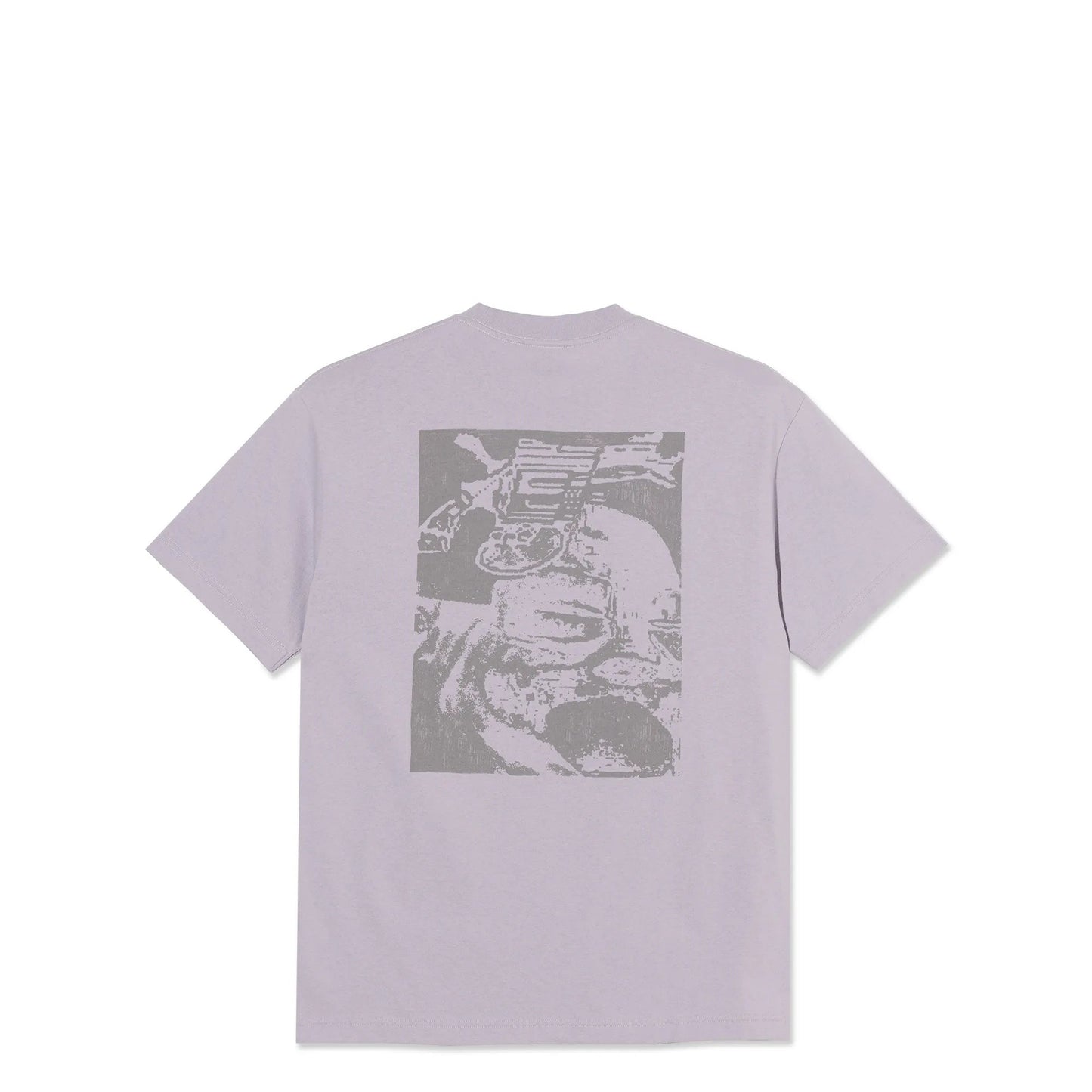 Polar Conflict Scenario Tee, pale purple - Tiki Room Skateboards - 1