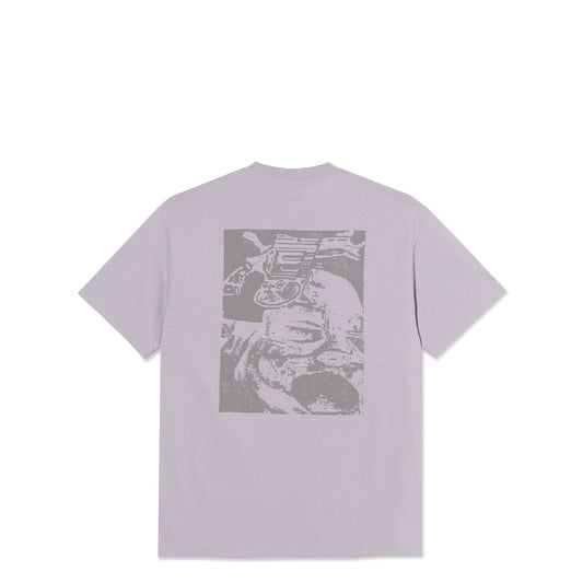 Polar Conflict Scenario Tee, pale purple - Tiki Room Skateboards - 1