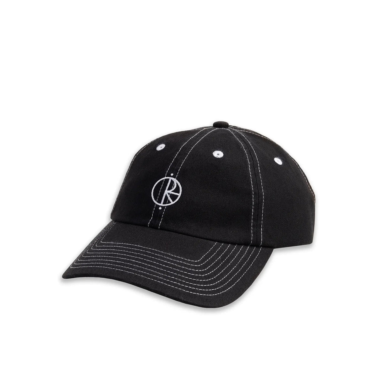 Polar Contrast Sai Cap, black - Tiki Room Skateboards - 1