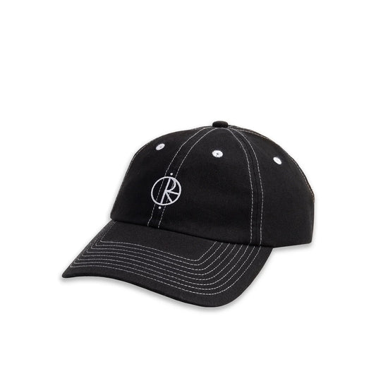 Polar Contrast Sai Cap, black - Tiki Room Skateboards - 1