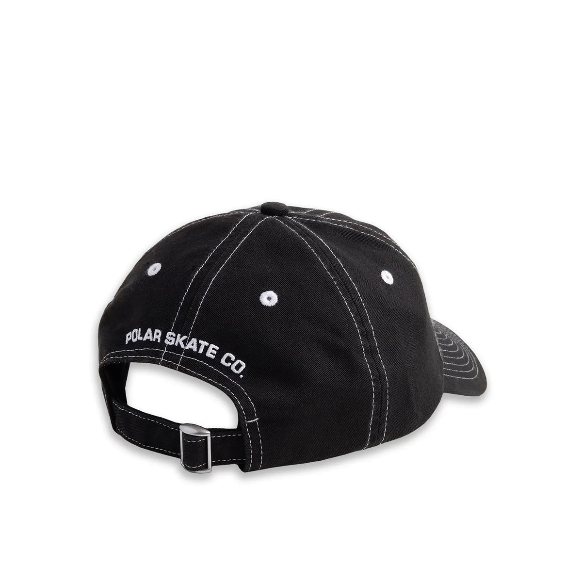 Polar Contrast Sai Cap, black - Tiki Room Skateboards - 2