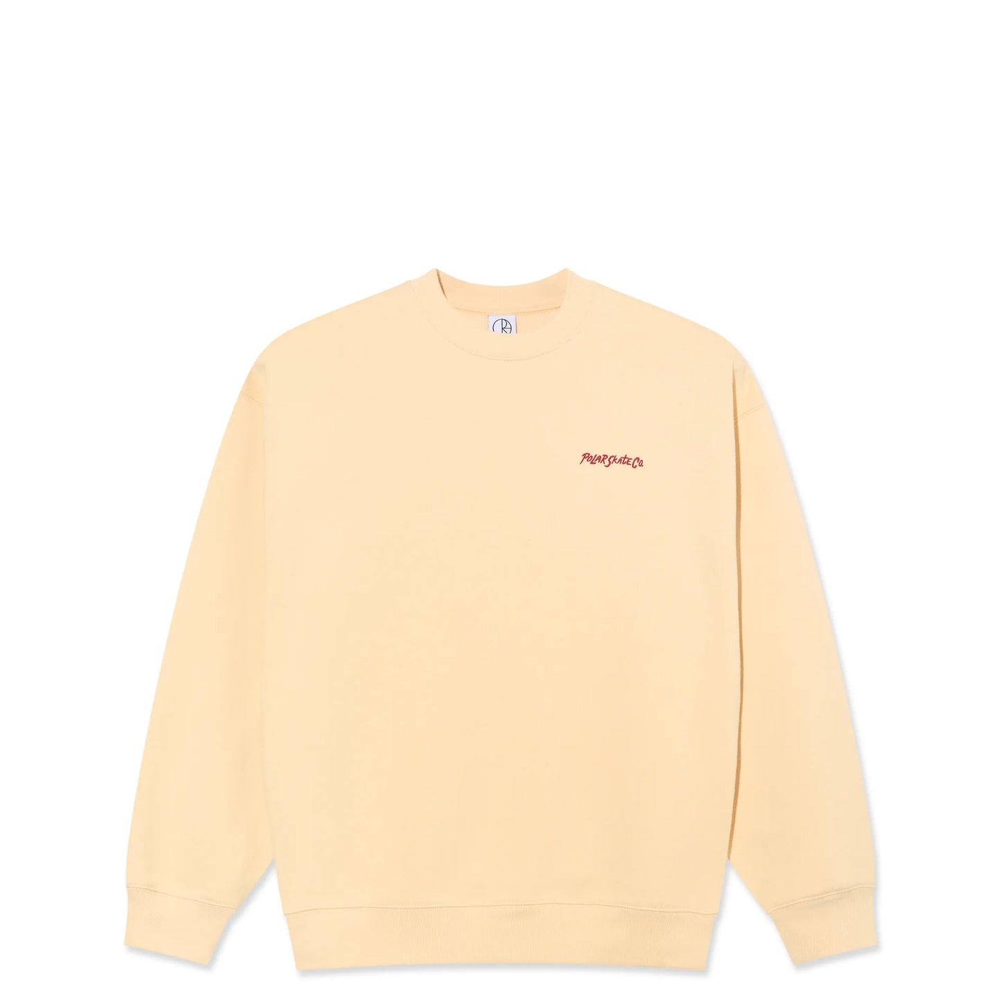 Polar Dave Crewneck, oatmeal - Tiki Room Skateboards - 1