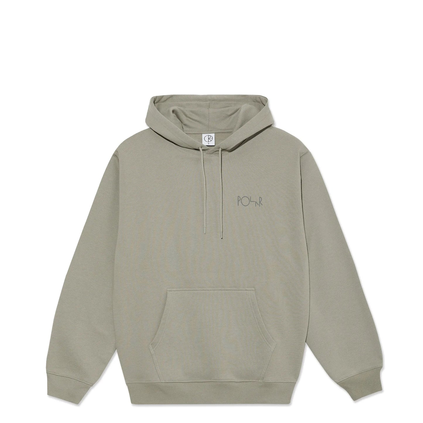 Polar Dave Hoodie | Stroke Logo, vetiver - Tiki Room Skateboards - 3