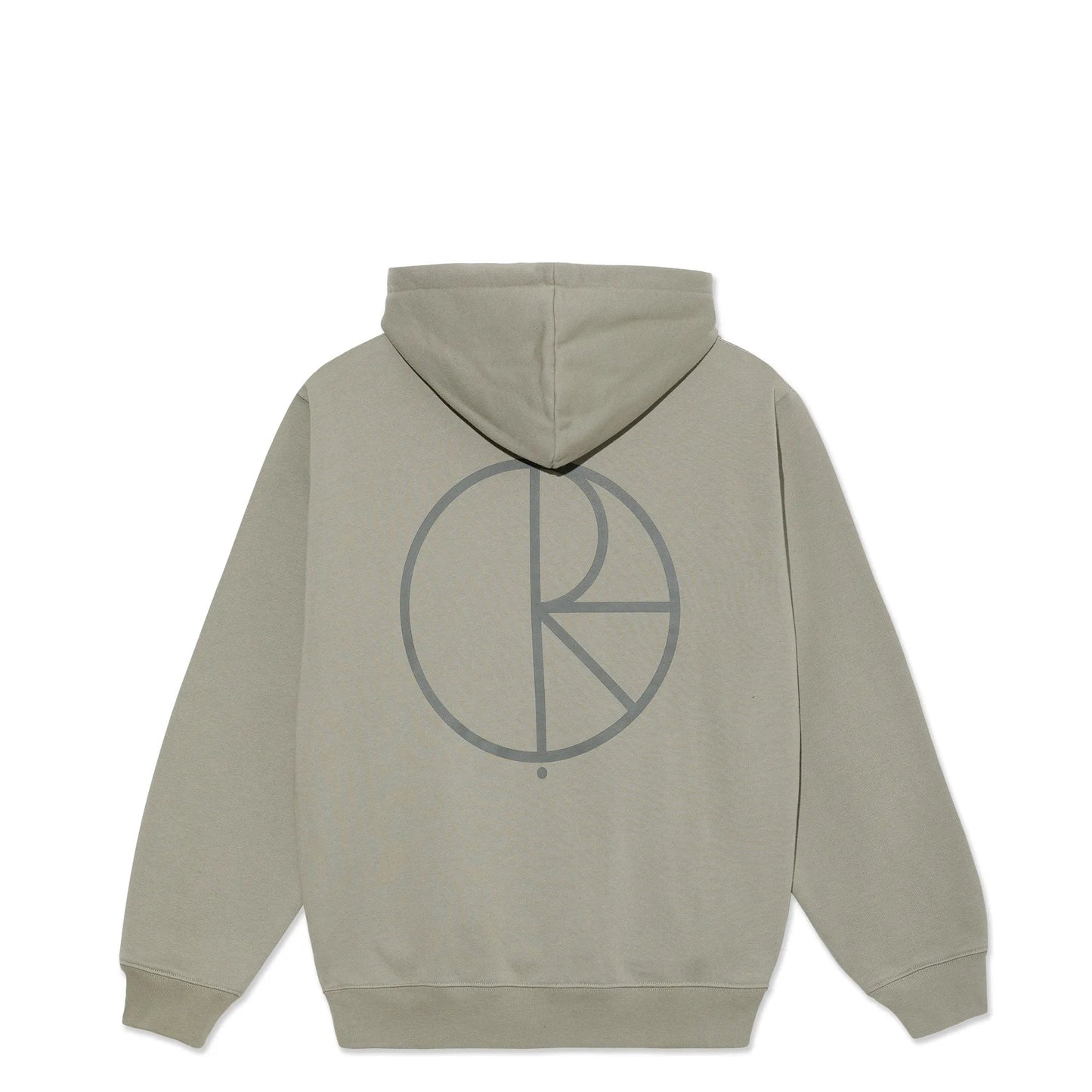 Polar Dave Hoodie | Stroke Logo, vetiver - Tiki Room Skateboards - 1