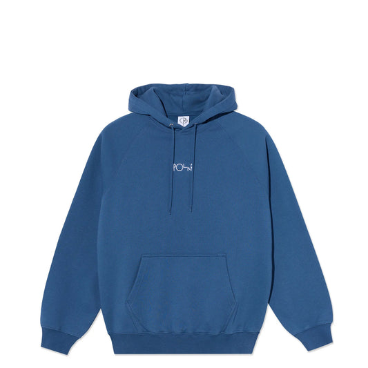 Polar Default Hoodie, space blue - Tiki Room Skateboards - 1