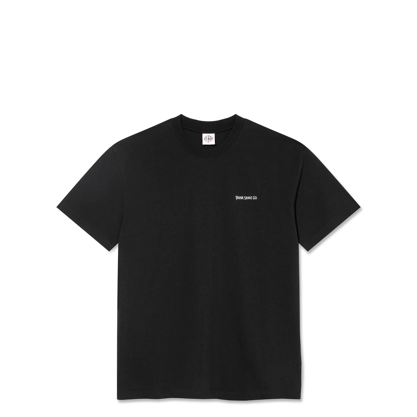 Polar Dual Living Tee, black - Tiki Room Skateboards - 3