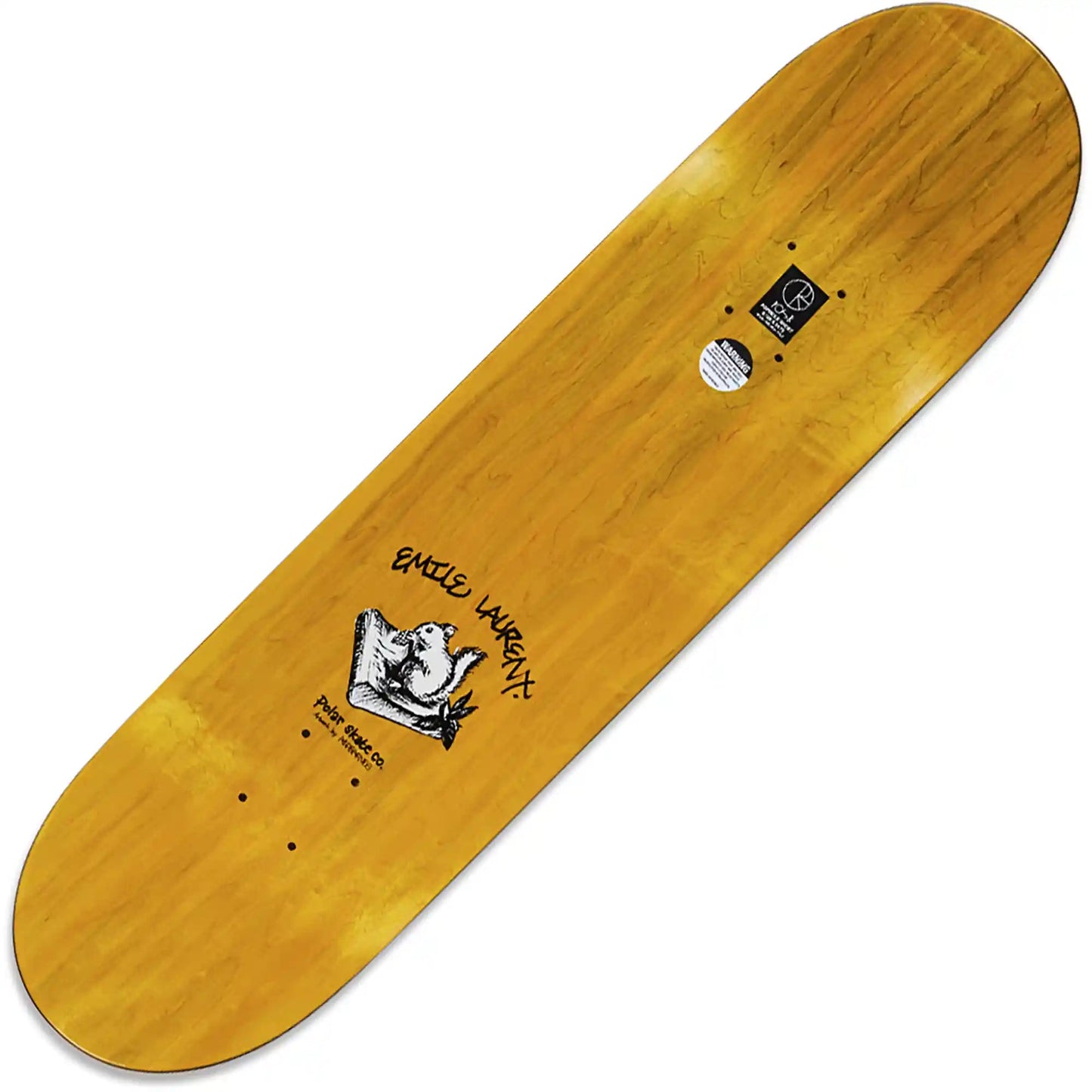 Polar Emile Laurent Burnside 2084 Deck (8.5") - Tiki Room Skateboards - 2