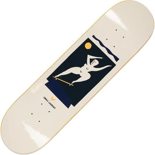 Polar Emile Laurent - Crooks (8.375"), cream - Tiki Room Skateboards - 1