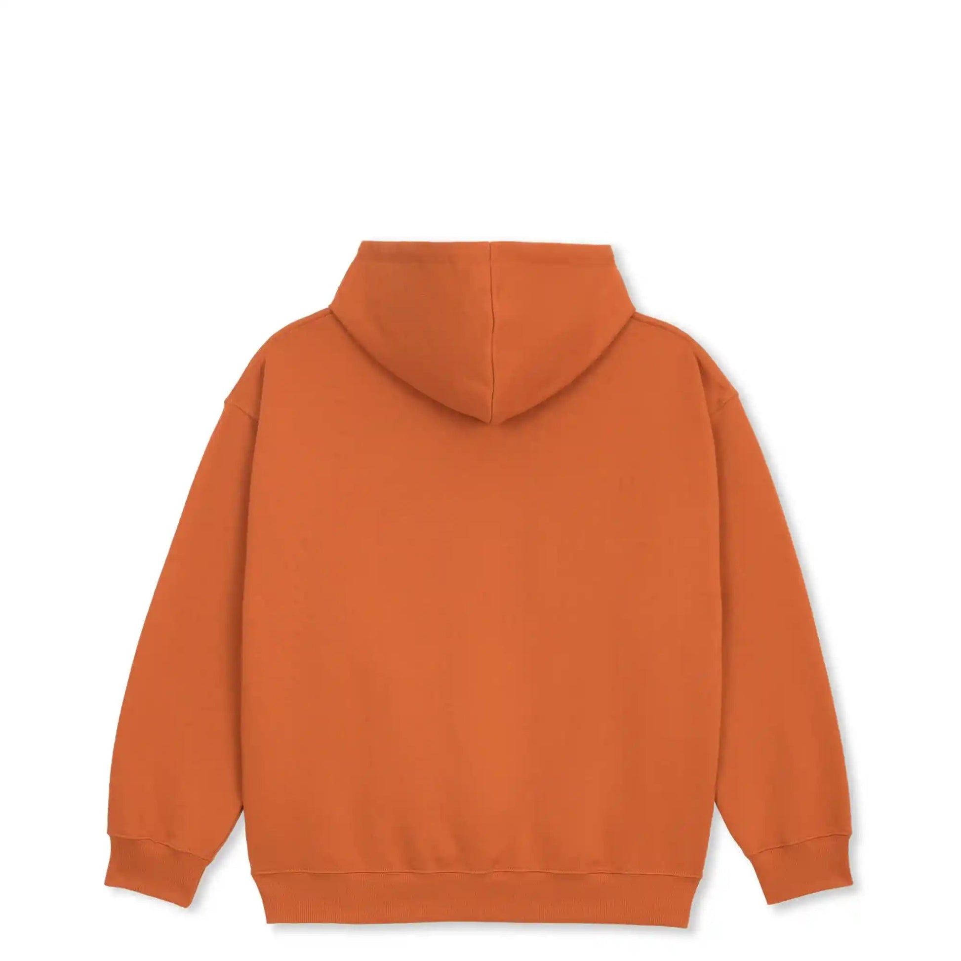 Polar Frank Hoodie, burnt orange - Tiki Room Skateboards - 3