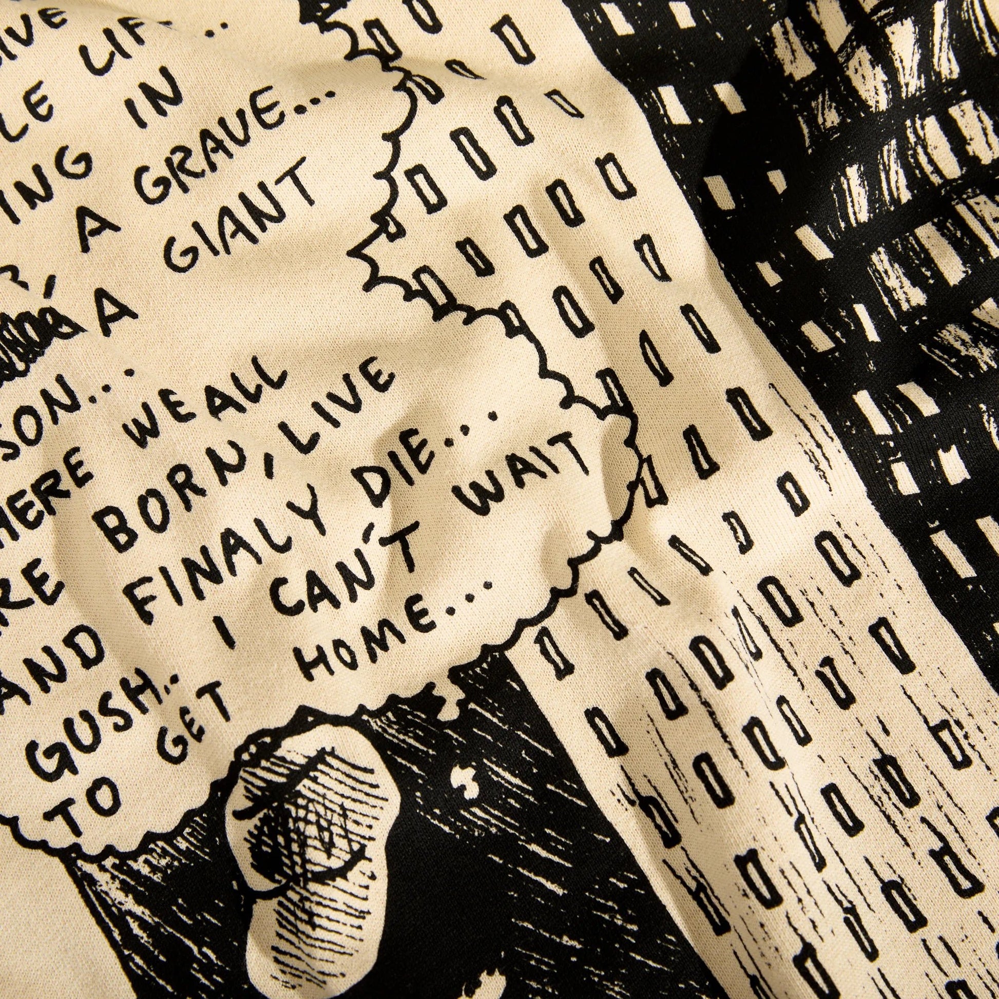 Polar Home Sweet Home Tee, oatmeal - Tiki Room Skateboards - 2