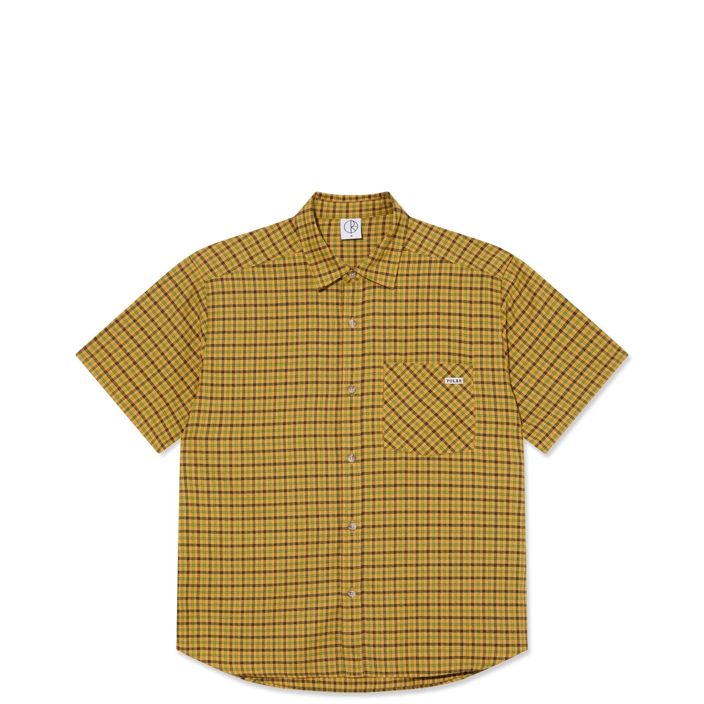 Polar Mitchell Shirt, yellow - Tiki Room Skateboards - 1