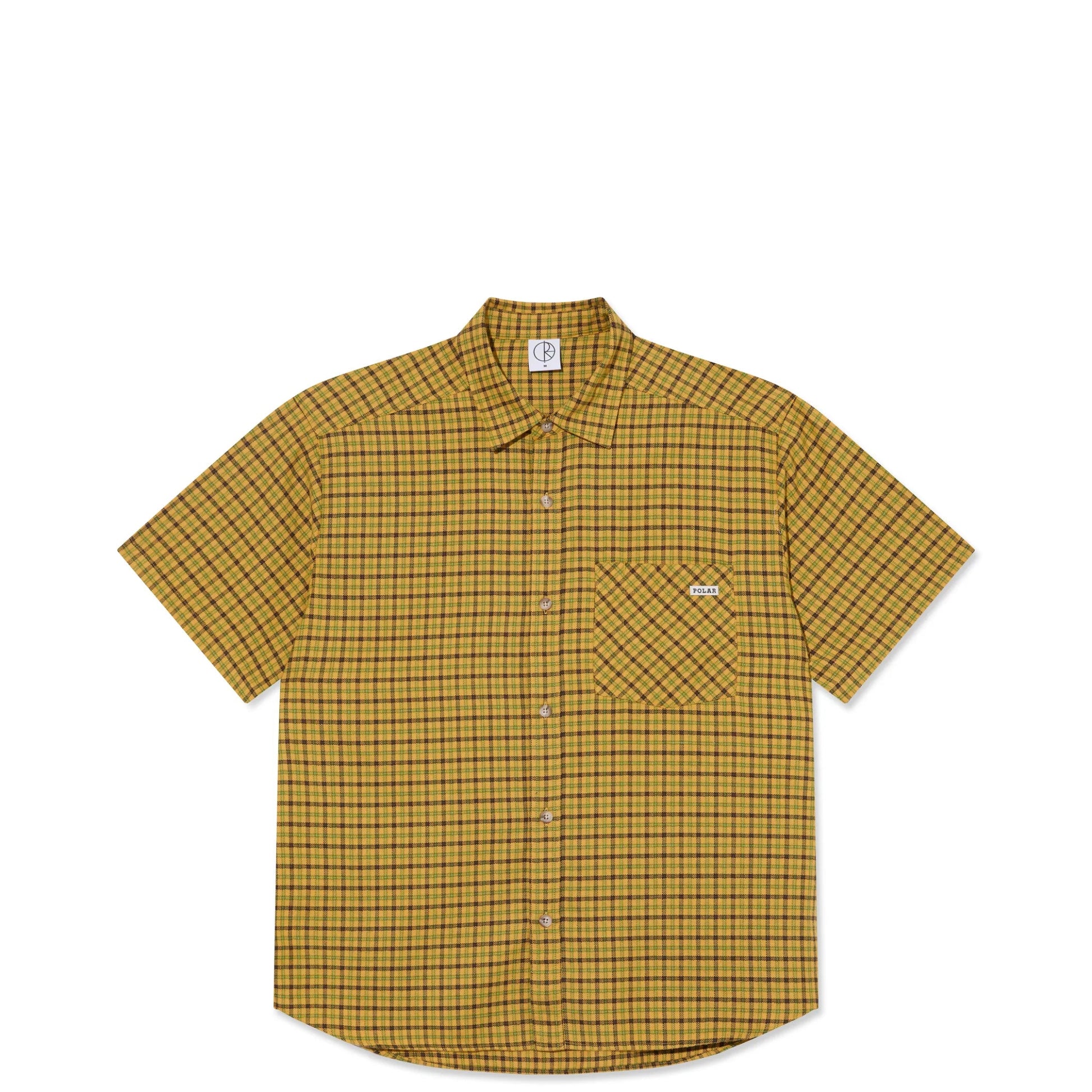 Polar Mitchell Shirt, yellow - Tiki Room Skateboards - 1