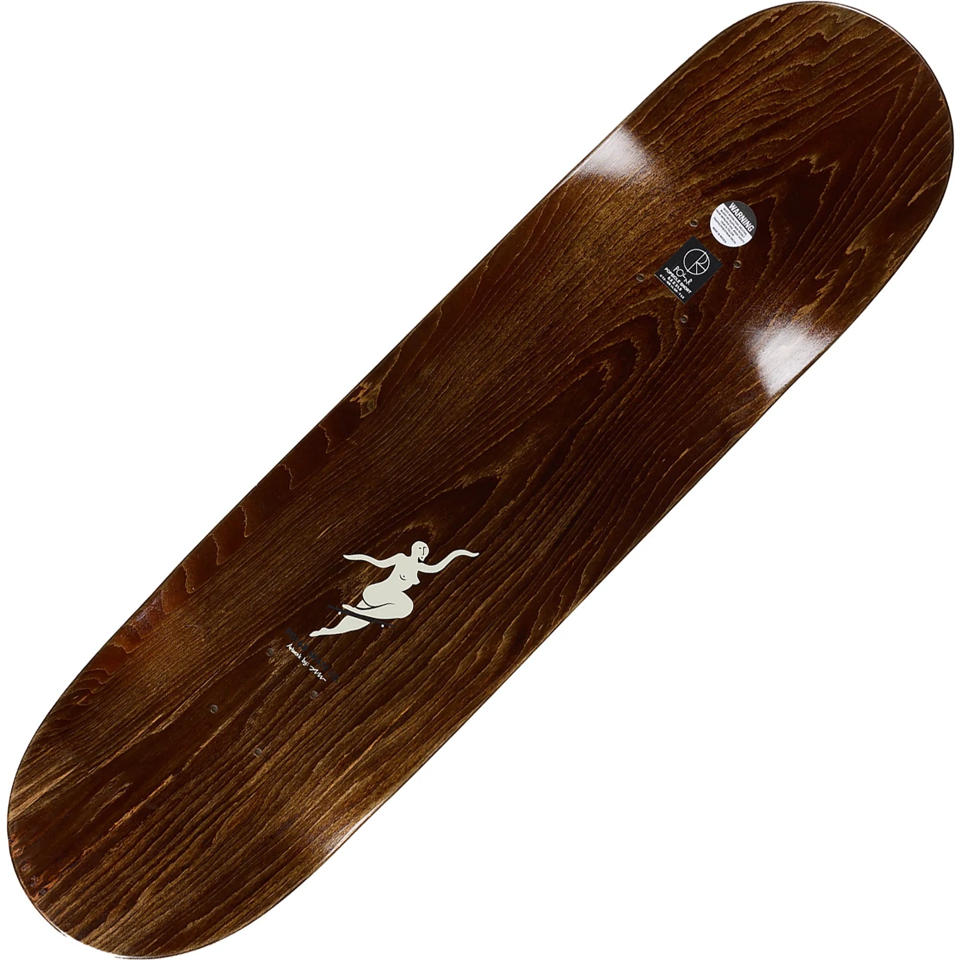 Polar No Comply Deck (8.75"), cream - Tiki Room Skateboards - 2