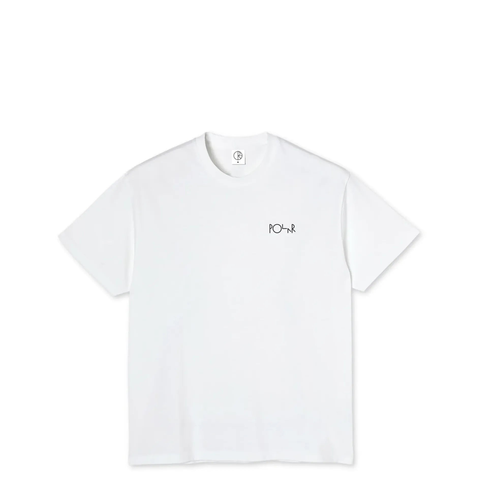 Polar No Comply Tee, white - Tiki Room Skateboards - 2