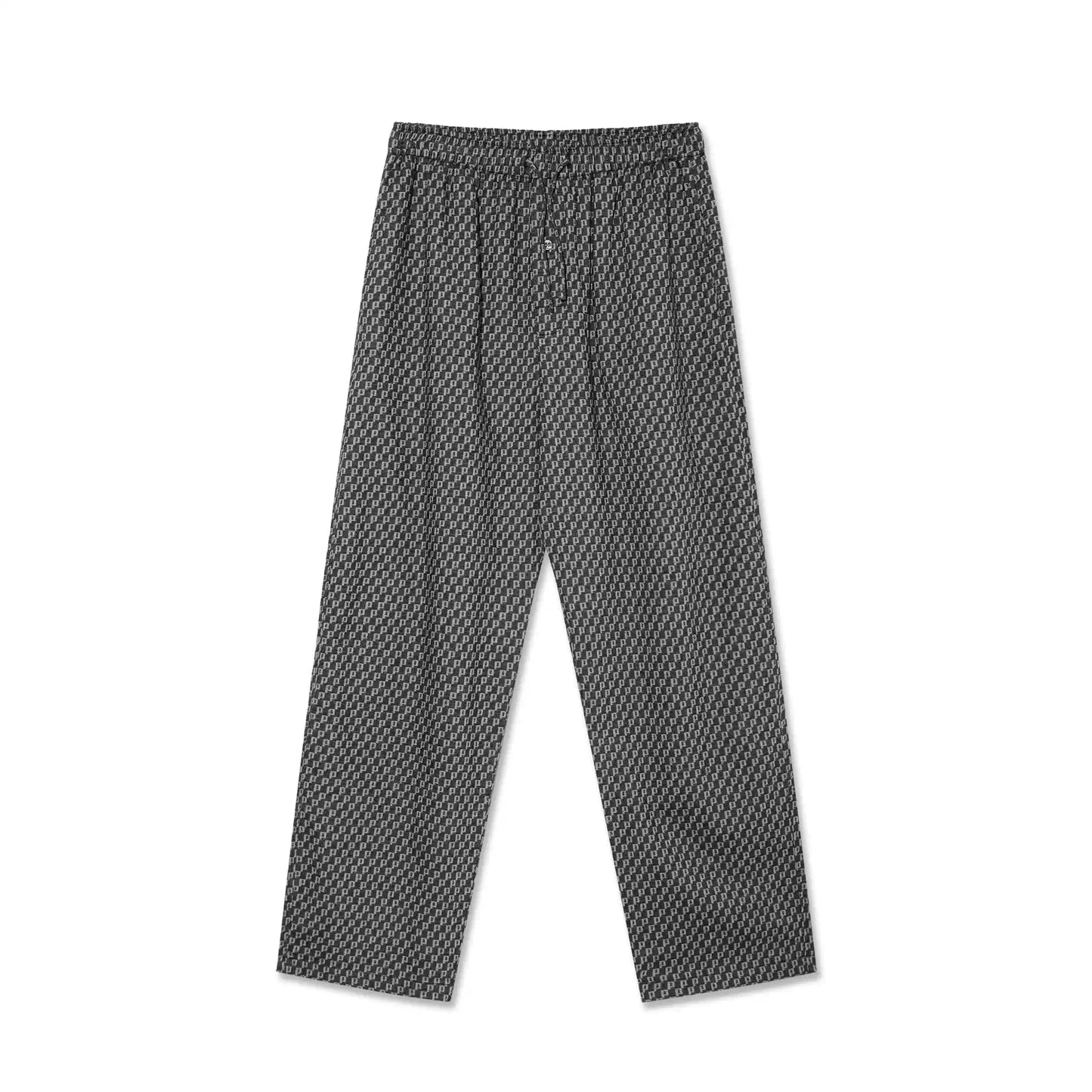 Polar Pyjama Pants, black/white - Tiki Room Skateboards - 1