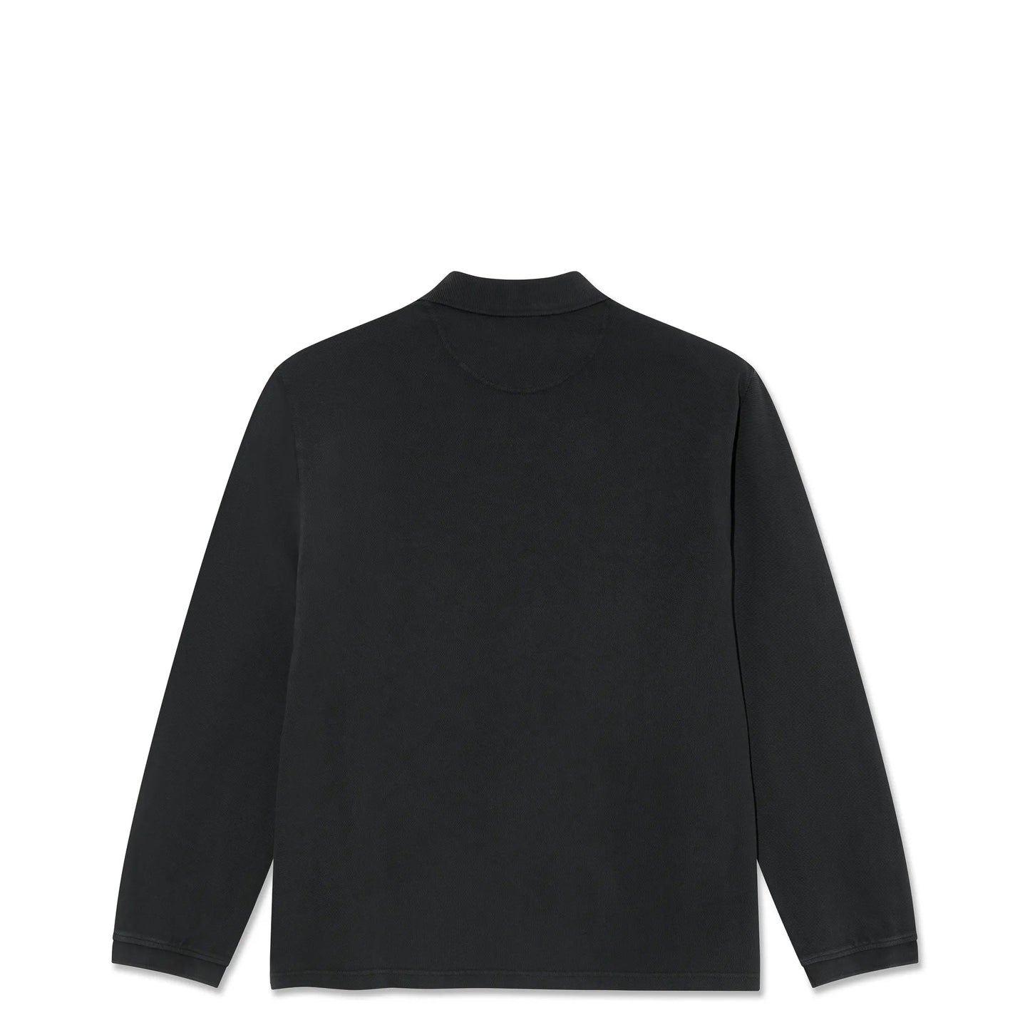 Polar Serge Polo Shirt, black - Tiki Room Skateboards - 3