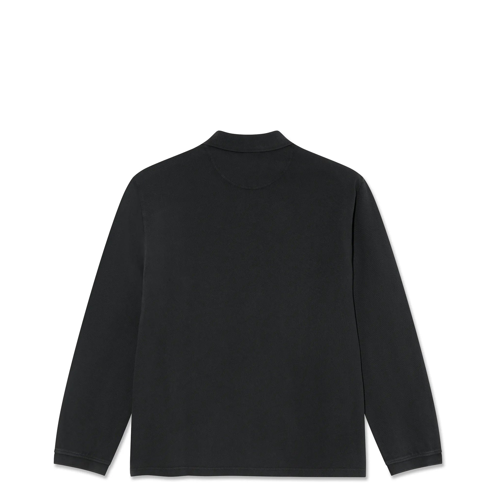 Polar Serge Polo Shirt, black - Tiki Room Skateboards - 3