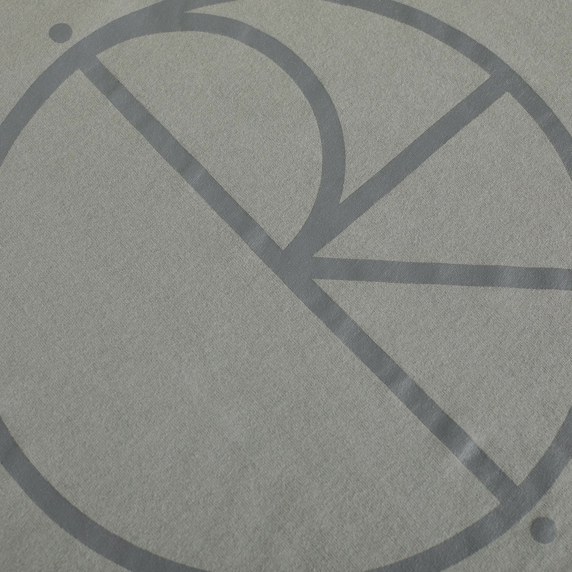 Polar Stroke Logo Contrast Tee, grey - Tiki Room Skateboards - 3