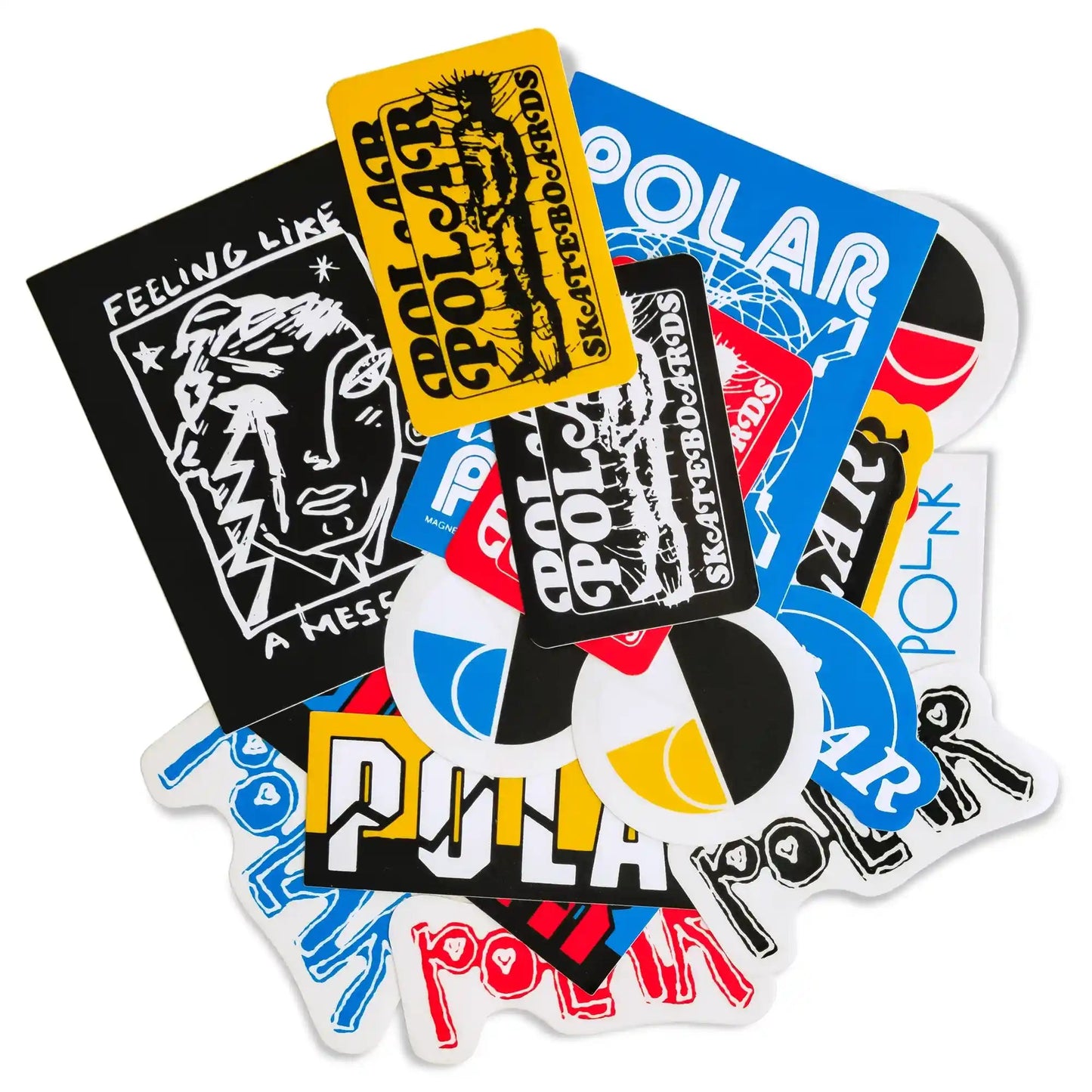 Polar Summer 24 Sticker Pack - Tiki Room Skateboards - 3