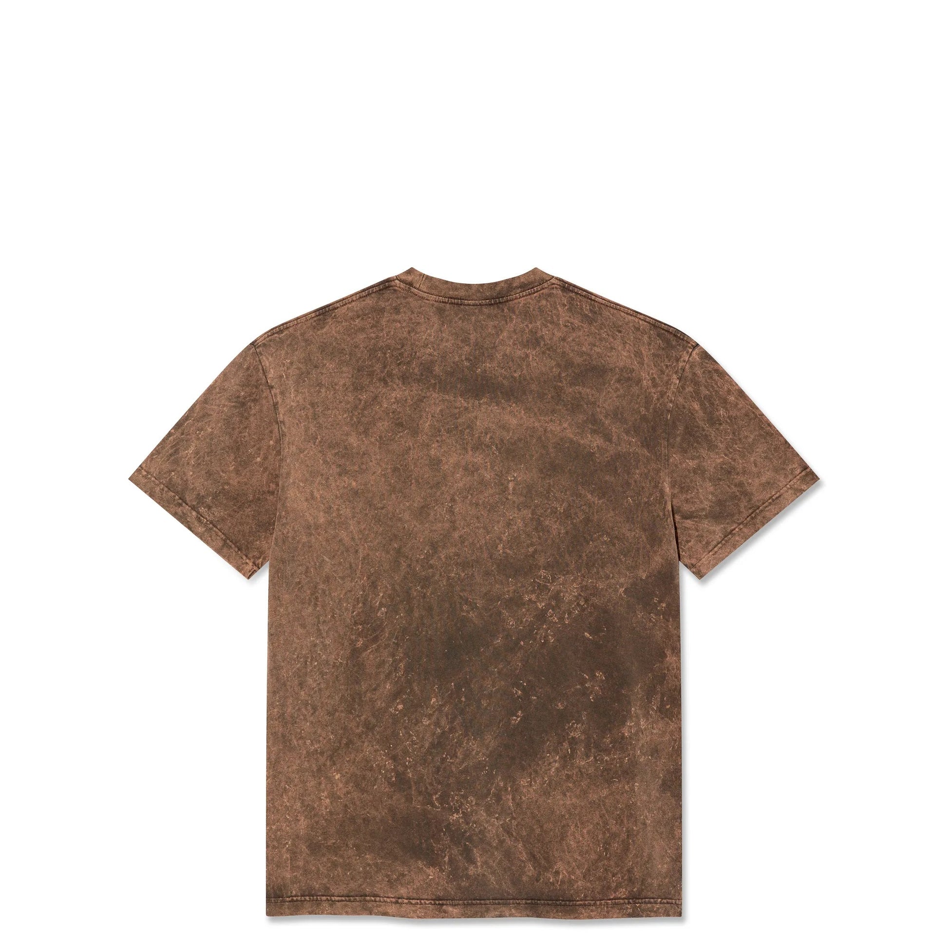 Polar Surf Logo Acid Tee, brown - Tiki Room Skateboards - 3