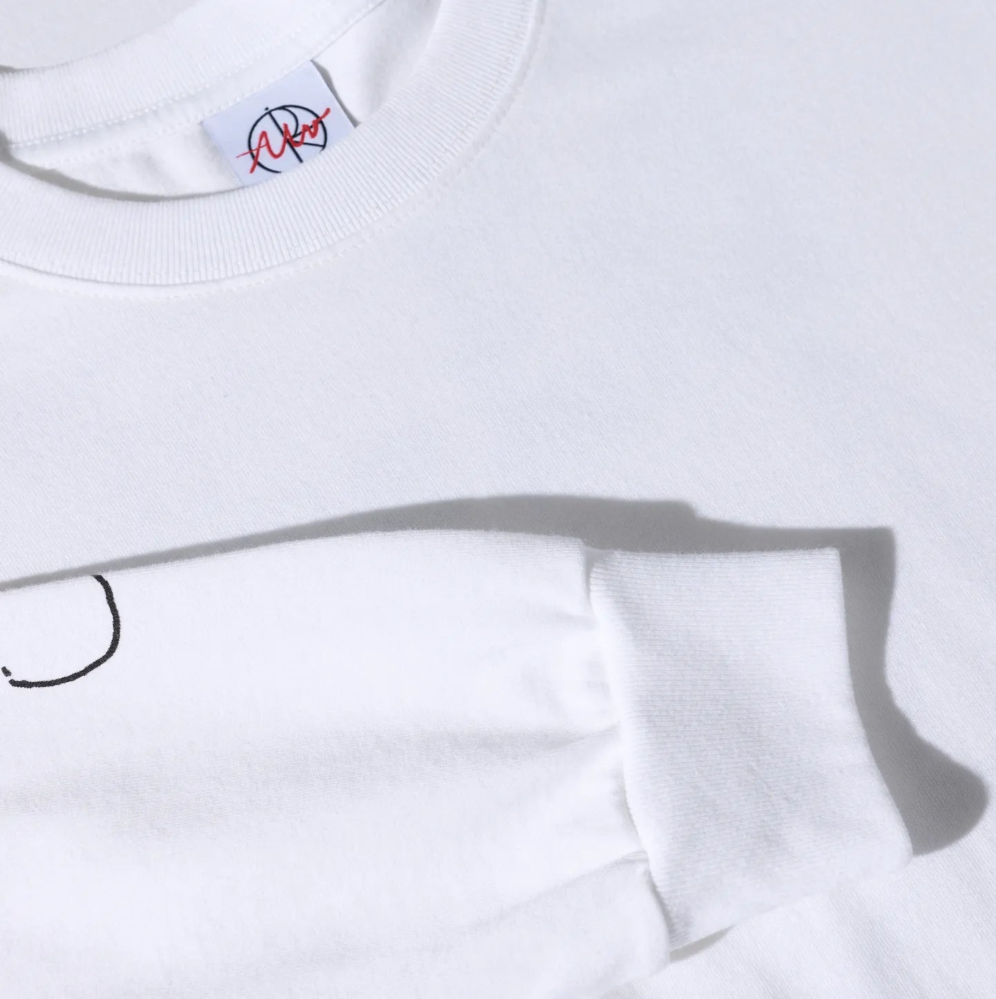 Polar The End Long Sleeve Tee, white - Tiki Room Skateboards - 7