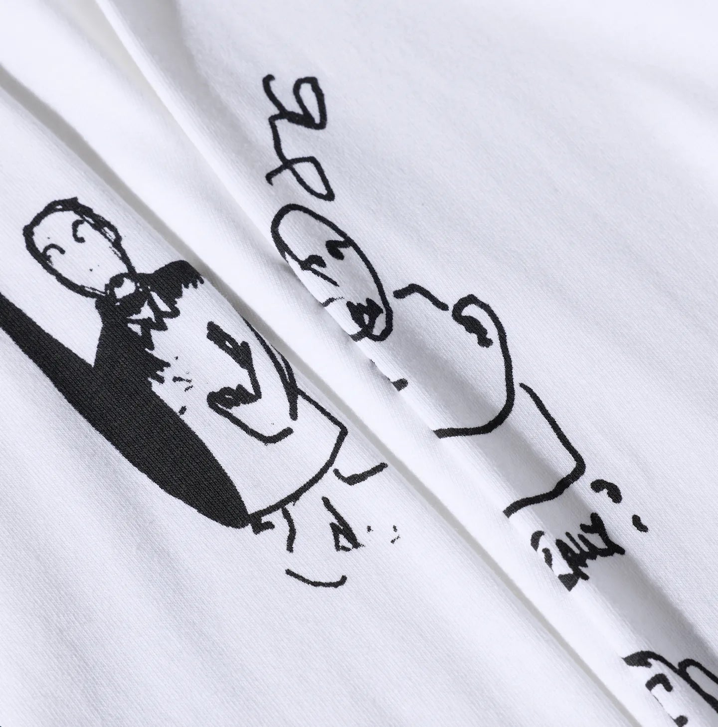 Polar The End Long Sleeve Tee, white - Tiki Room Skateboards - 3