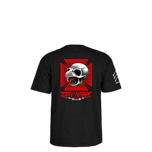 Powell - Peralta BB17 Hawk Tee, black - Tiki Room Skateboards - 1