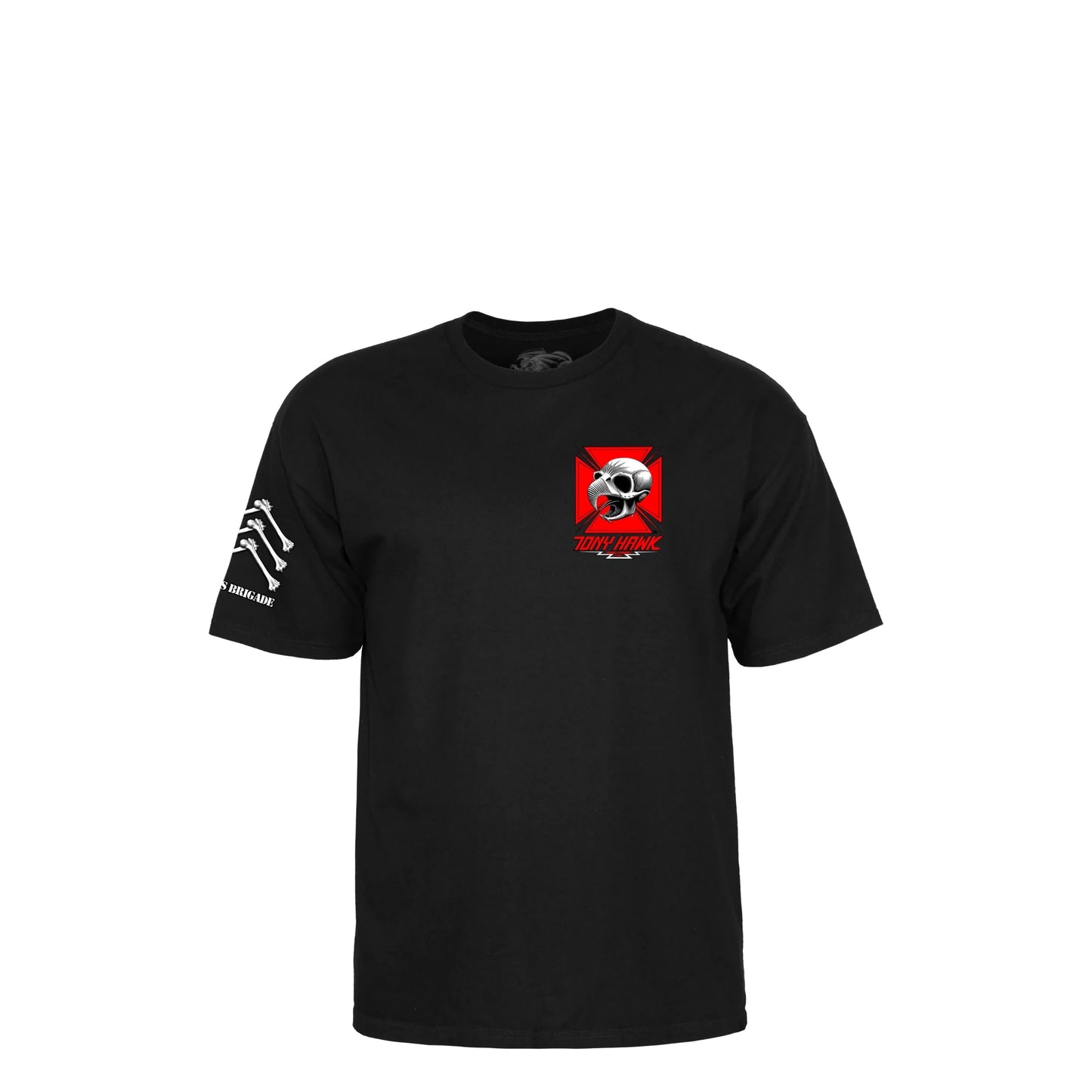 Powell - Peralta BB17 Hawk Tee, black - Tiki Room Skateboards - 2
