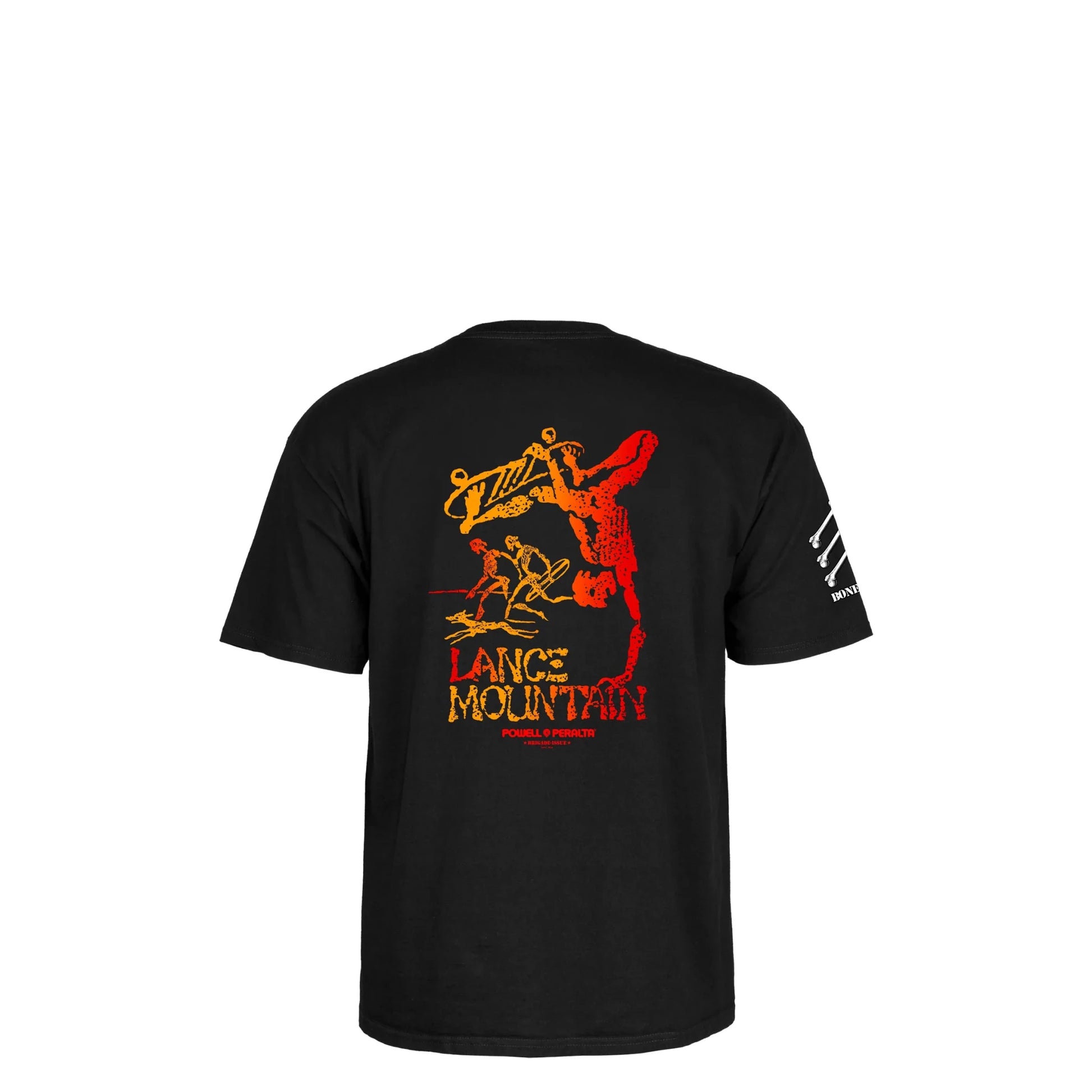 Powell - Peralta BB17 Mountain Tee, black - Tiki Room Skateboards - 1