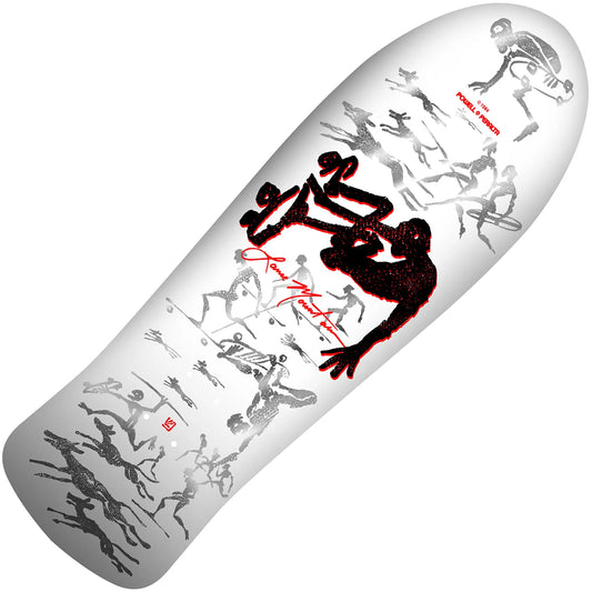 Powell - Peralta Bones Brigade BB17 Lance Mountain Deck (9.94"), white (**PREORDER FOR 03 - 24 - 2026**) - Tiki Room Skateboards - 1