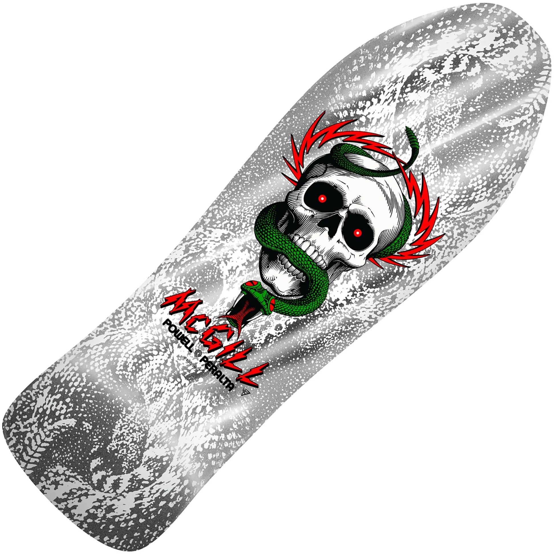 Powell - Peralta Bones Brigade BB17 Mike Mcgill Deck (10.0"), white - Tiki Room Skateboards - 1