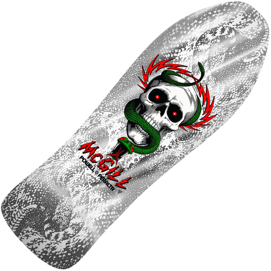 Powell - Peralta Bones Brigade BB17 Mike Mcgill Deck (10.0"), white (**PREORDER FOR 03 - 24 - 2026**) - Tiki Room Skateboards - 1
