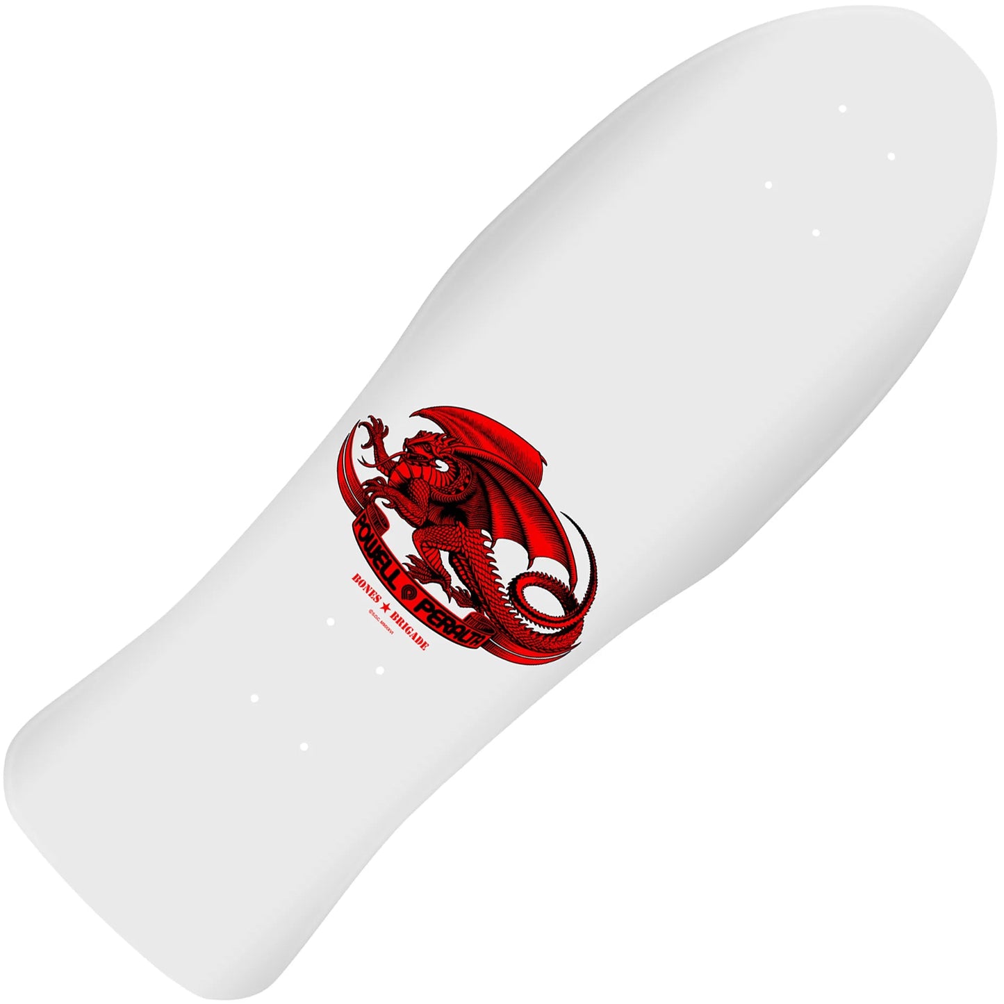 Powell - Peralta Bones Brigade BB17 Steve Caballero Deck (9.95"), white - Tiki Room Skateboards - 2