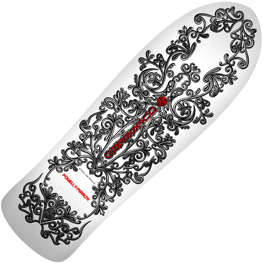 Powell - Peralta Bones Brigade BB17 Tommy Guerrero Deck (9.83"), white (**PREORDER FOR 03 - 24 - 2026**) - Tiki Room Skateboards - 1