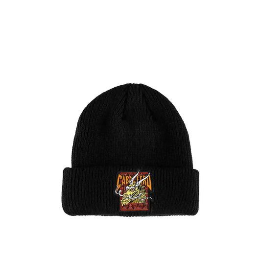 Powell - Peralta Cab Street Dragon Beanie, black - Tiki Room Skateboards - 1