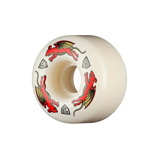 Powell - Peralta Dragon Formula Nano Rat Wheels Av4 93A, red (54mm X 34mm) - Tiki Room Skateboards - 1