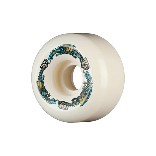 Powell - Peralta Dragon Formula Wheels RB2 97A, blue (58mm X 33mm) - Tiki Room Skateboards - 1
