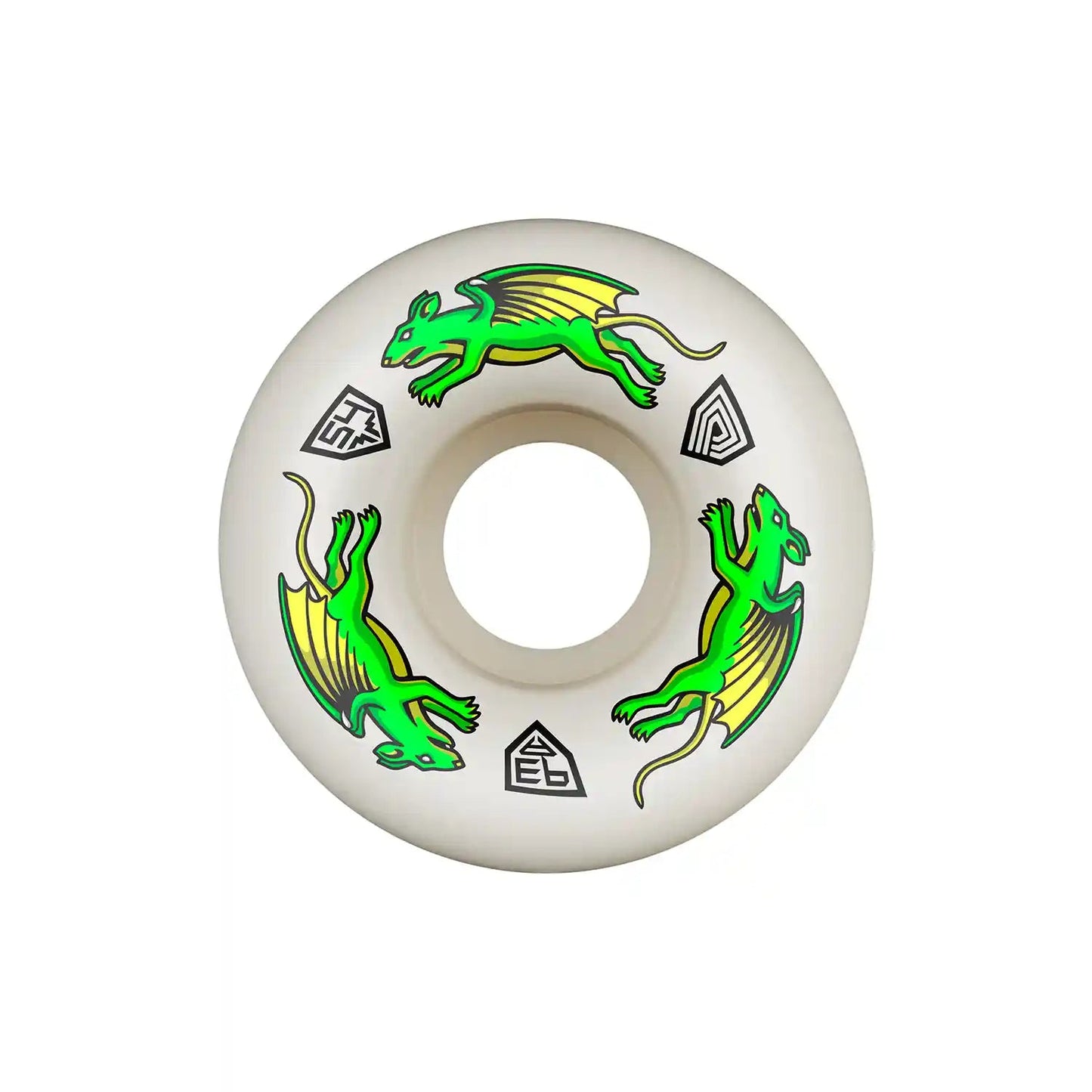 Powell - Peralta Nano Rat Dragon Formula 93A Wheels, natural (54mm x 34mm) - Tiki Room Skateboards - 1