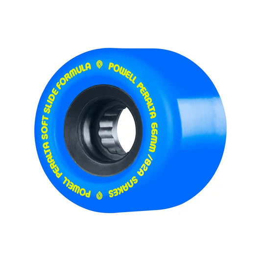 Powell - Peralta Snakes Soft Slide Wheels 82A (66), blue (66mm) - Tiki Room Skateboards - 1