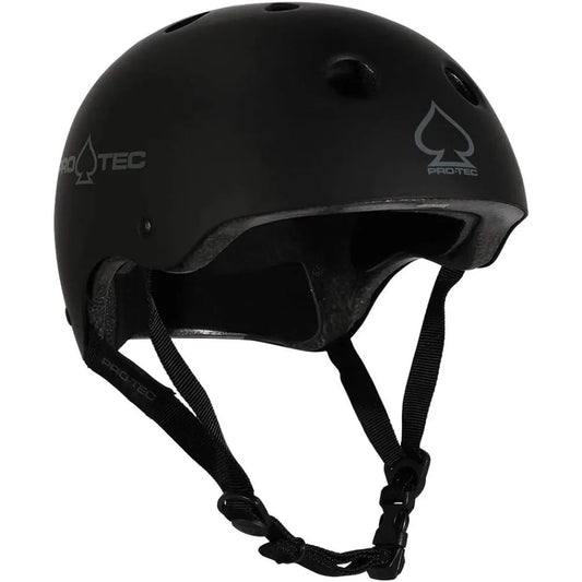 Pro - Tec Classic Certified Helmet, matte black - Tiki Room Skateboards - 1