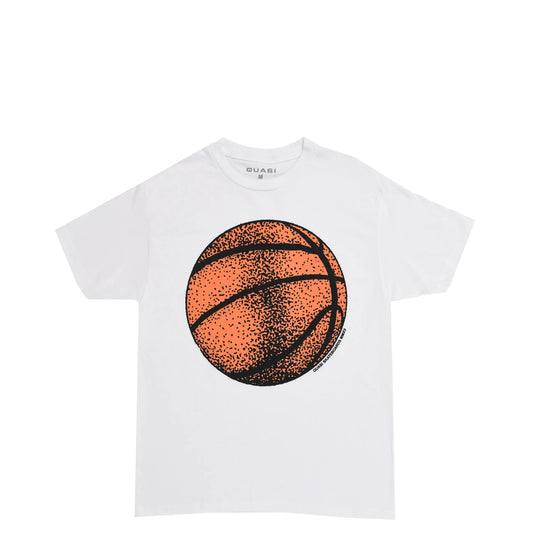 Quasi Ball Tee, white - Tiki Room Skateboards - 1
