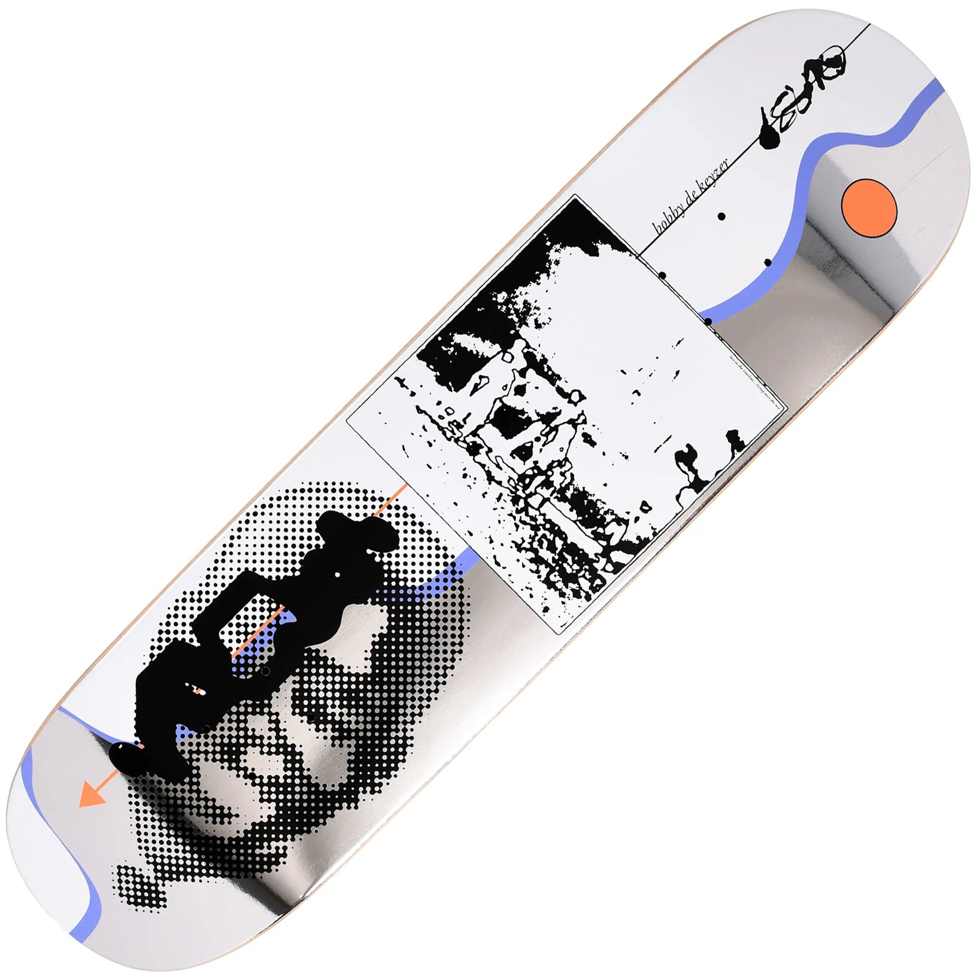 Quasi De Keyzer Timeline Deck (8.25") - Tiki Room Skateboards - 1